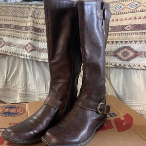 b.o.c tall leather boots